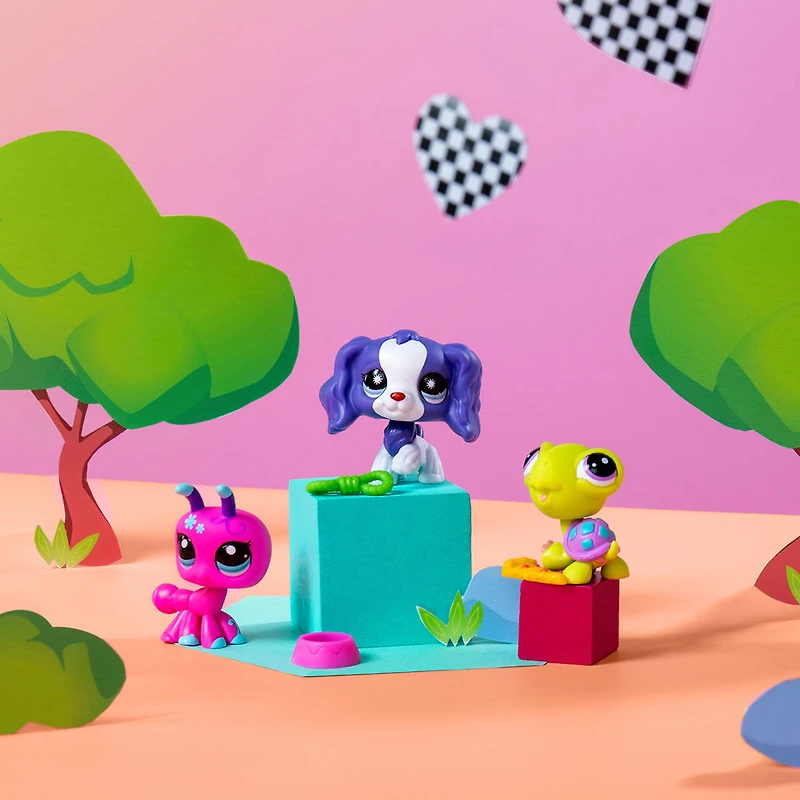 Trios d'animaux Littlest Pet Shop S3 - Animaux de basse-cour