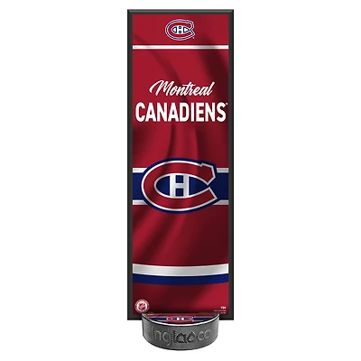 Emballage de Plaque décorative et porte-rondelle des canadiens de Montreal de la LNH