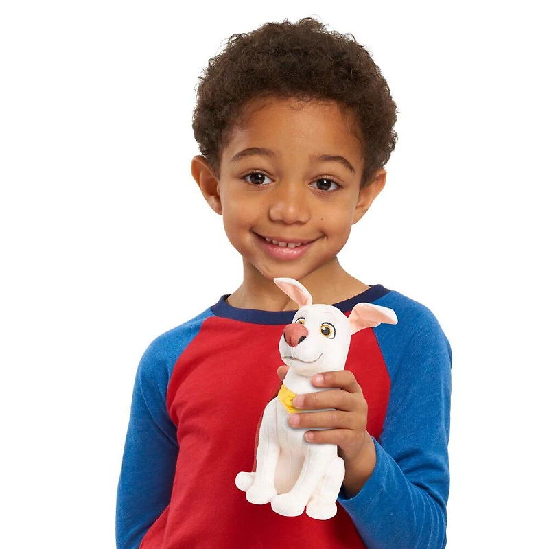 Jouet DC SUPER-PETS Petite Peluche KRYPTO LE SUPERCHIEN, SUPERMAN, Animal en Peluche de 20 cm (8 pouces) - Notre exclusivité