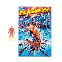 McFarlane Toys DC Direct 3" Figure with Comic Wave 1 - The Flash (Flashpoint)
