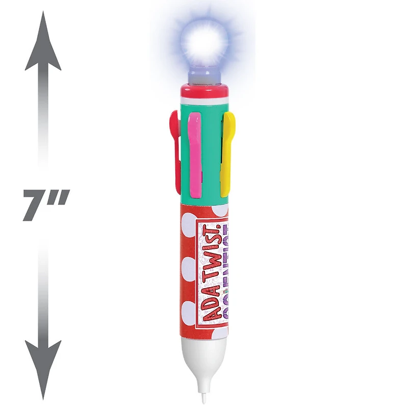 Crayon Lumineux de Révélation d'Ada Twist, Scientifique avec Encre Invisible, S'éclaire et Chante la Chanson "The Hypothesis Song"