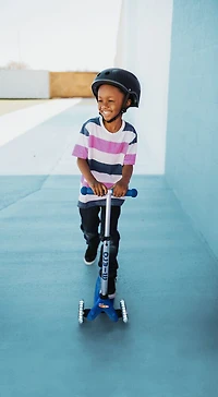 Micro Mini Plus Led Scooter/Blue