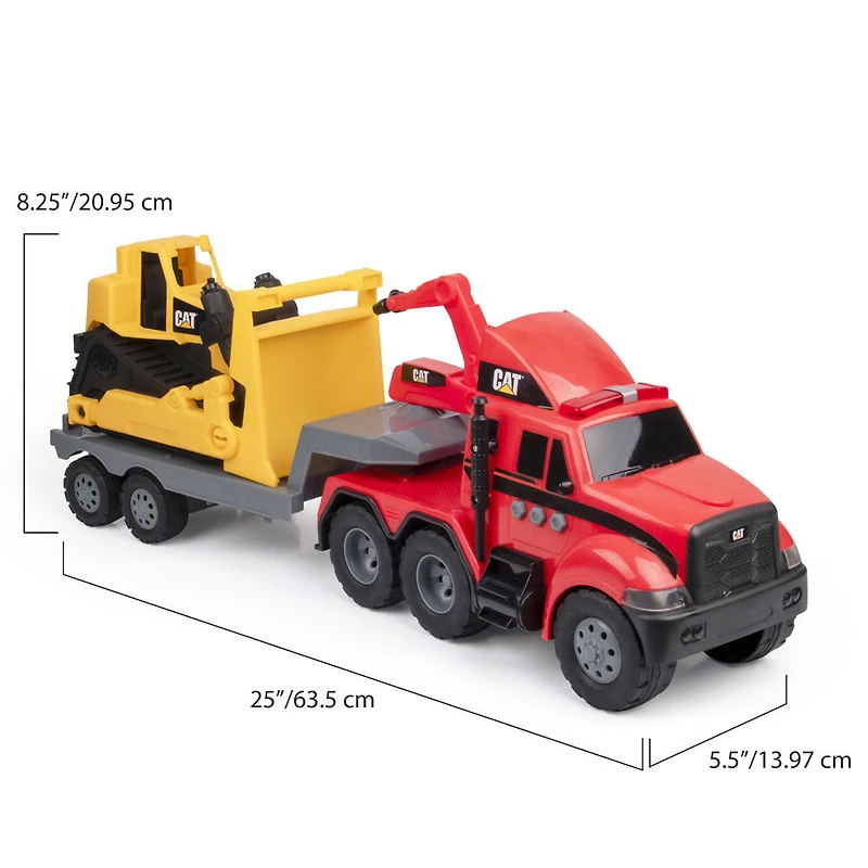 CAT Heavy Movers Fire Truck with Bulldozer - R Exclusive