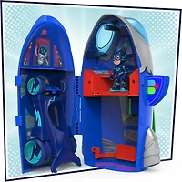 Pyjamasques, Spatio-totem 2 en 1, QG et fusée, jouet préscolaire