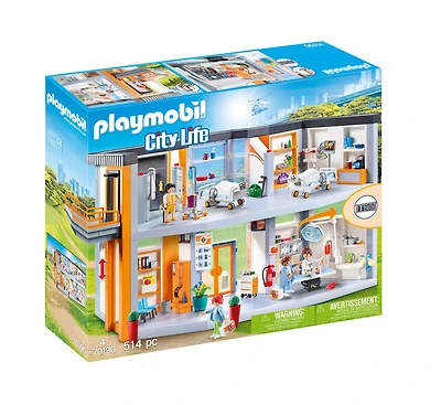 Hôpital aménagé  - Playmobil