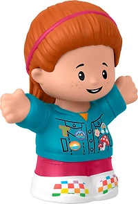 Fisher-Price Little People Girl in Jean Jacket Figure pour les tout-petits et les enfants d'âge préscolaire