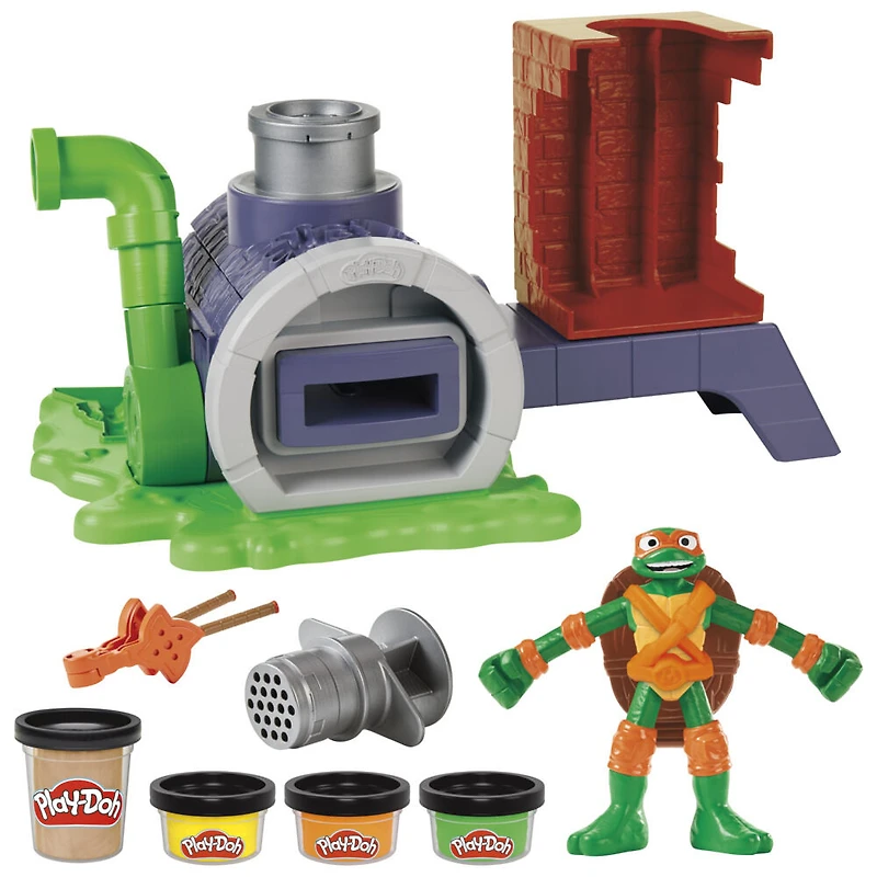 Play-Doh Teenage Mutant Ninja Turtles Slice & Blast Pizza Playset