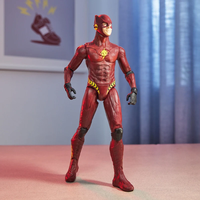 DC Comics, The Flash Young Barry Action Figure, 12-inch The Flash Movie Collectible