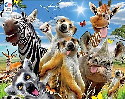 Ceaco Selfies Casse-tête au soleil d'Afrique 550 pièces