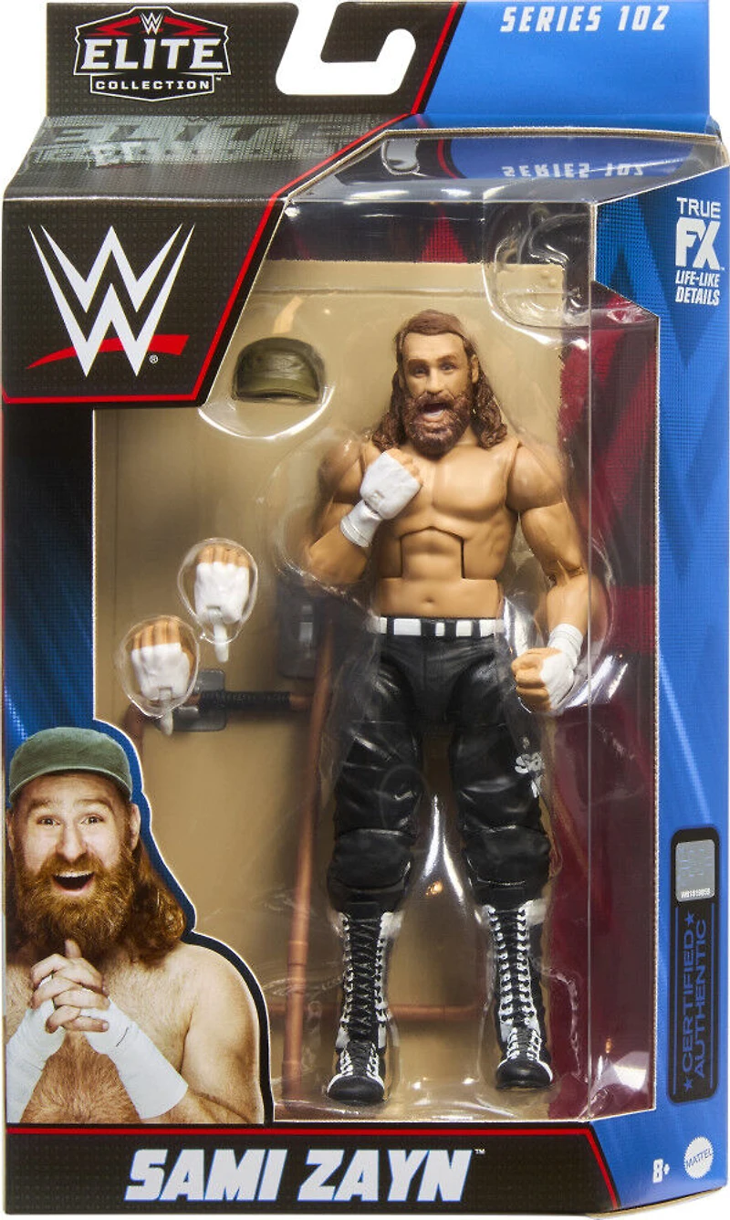 WWE  Collection Elite  Figurine articulée  Sami Zayn