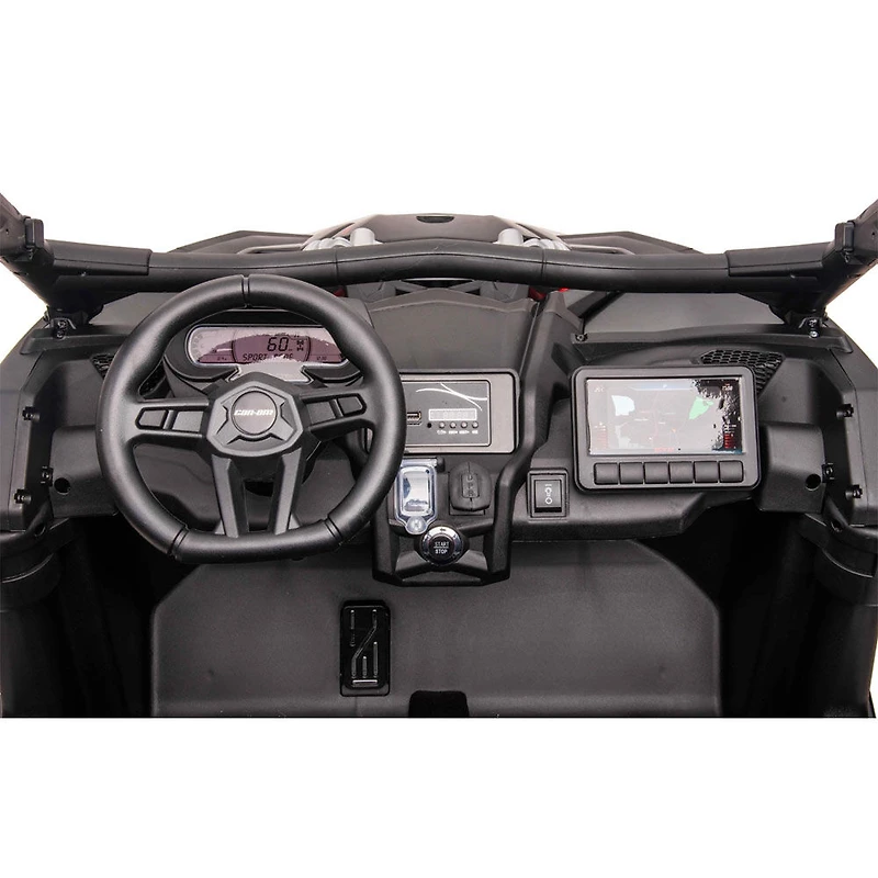 Kidsvip 12V Can-Am Rs W/ Rc- Black - Édition anglaise