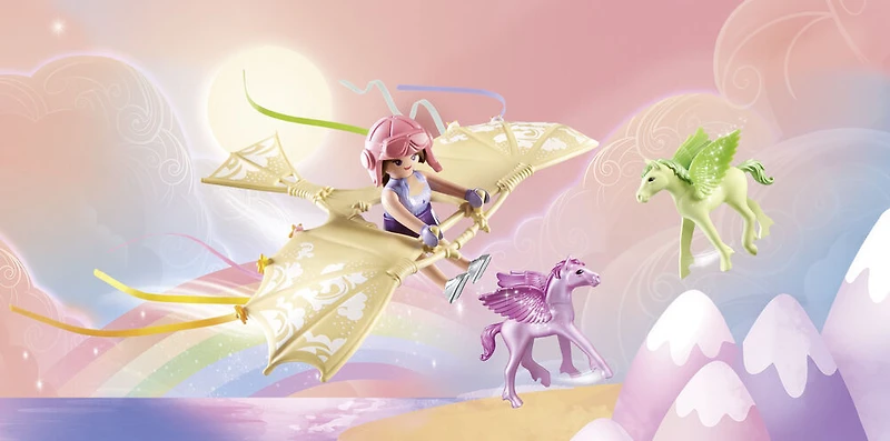 Playmobil - Trip with Pegasus Foals in the Clouds