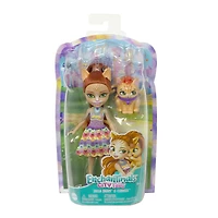 Enchantimals-Bêtes Citadines-Tarla Chat Tigré et Cuddler, poupée - Notre exclusivité