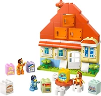LEGO DUPLO LEGO DUPLO La Maison de la Famille de Bluey avec Jeu de Mémoire, Jouet Interactif qui Incite au Jeu de Simulation 10459
