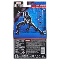 Marvel Legends Series Spider-Man, figurine Spider-Man : Future Foundation (armure) de 15 cm, inclut 4 accessoires