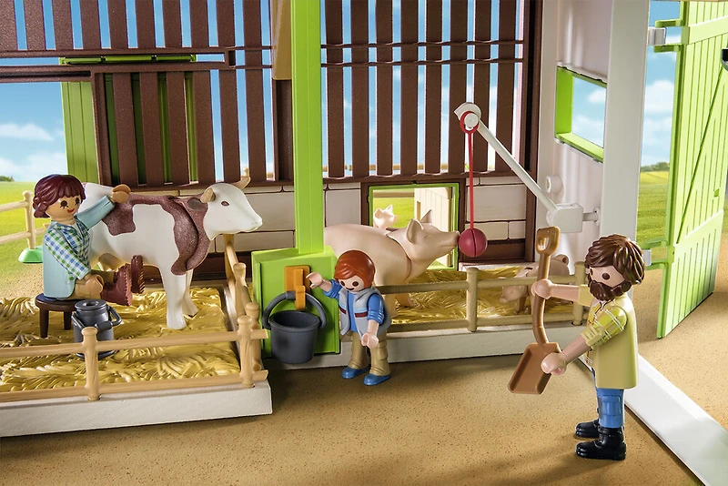 Playmobil - Ferme avec panneaux solaires