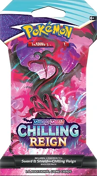 Pokemon Sword & Shield "Chilling Reign" Sleeved Booster