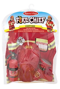 Melissa & Doug Fire Chief Role Play Costume Set