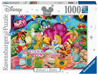 Ravensburger Alice au Pays des Merveilles Puzzle 1000 pièces Édition Collector