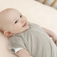 Perlimpinpin- Velour Sleepbag-TAUPE (2,5 TOG) - 0-6 months