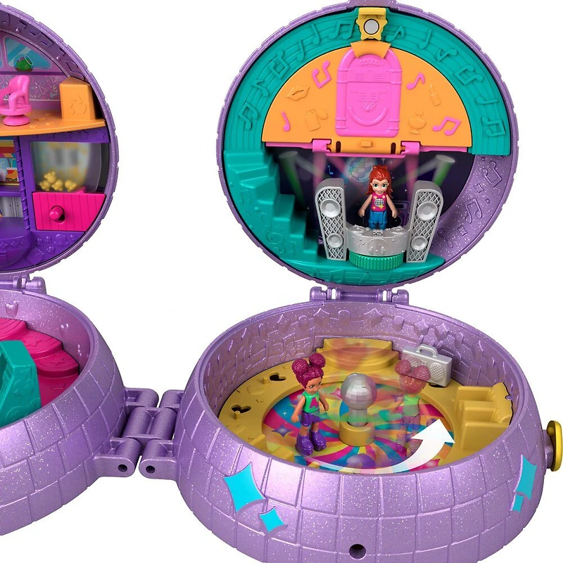 Polly Pocket Double Play Skating Compact