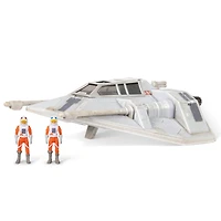 Assortiment de véhicules et de figurines Star Wars de 12,7 cm - Snowspeeder de Luke Skywalker