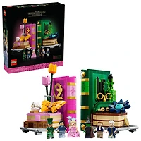 LEGO Wicked Glinda & Elphaba Bookends For Shelves, Fantasy Gift Craft Kit Reading Decor 75691