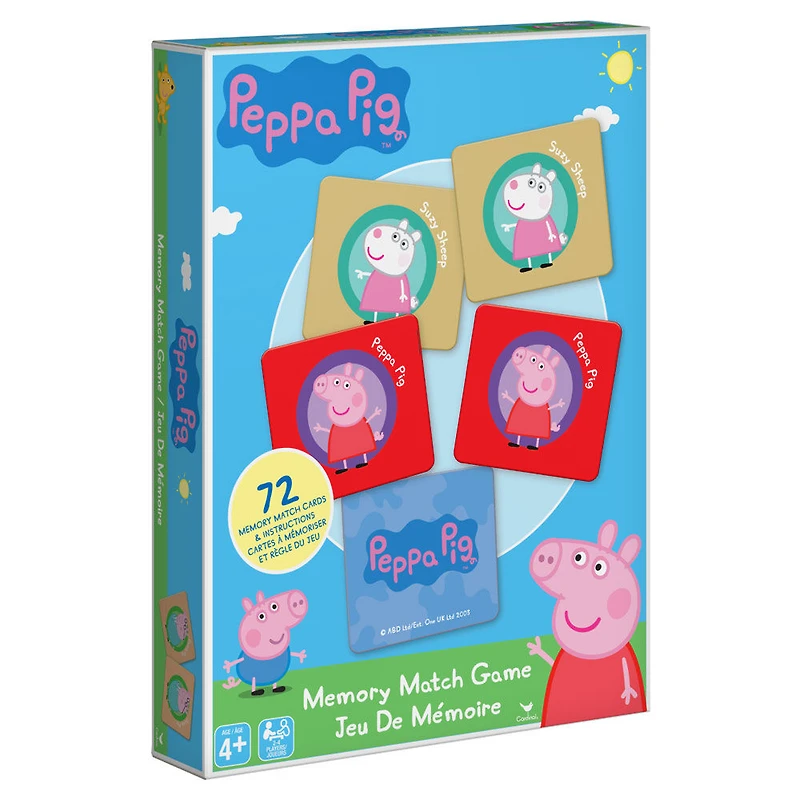 Peppa Pig - Jeu de mémoire 