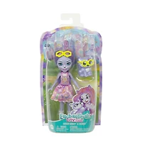 Enchantimals-Bêtes Citadines-Hadley Husky et Sledder, poupée - Notre exclusivité