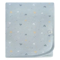 Couverture En Bambou Perlimpinpin- Coeurs