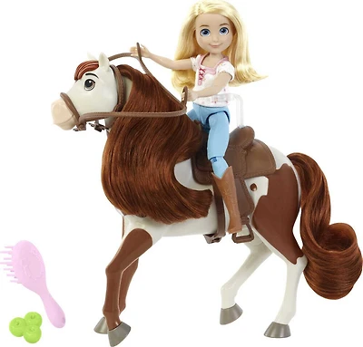 Coffret Abigaëlle et Boomerang avec poupée Abigaëlle (18cm), cheval Boomerang (20cm)