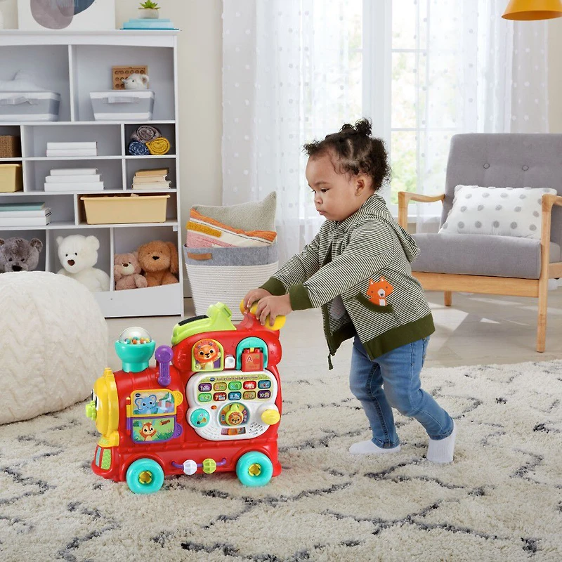 VTech Maxiloco, mon trotti train 4 en 1 - Édition anglaise