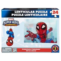 Marvel Super Heroes, Puzzle lenticulaire (3D) de 48 pièces
