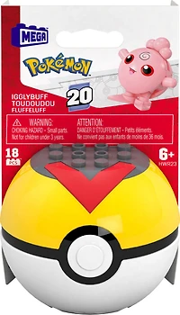 MEGA Pokémon Figurine articulée Toudoudou, 18 pièces