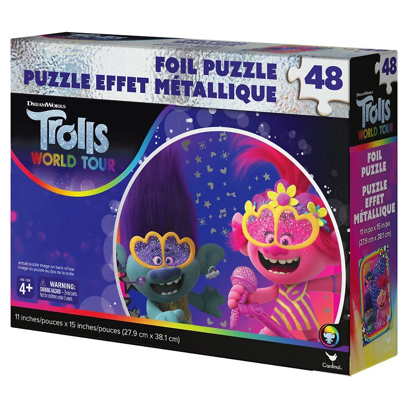 Trolls World Tour 48-Piece Foil Puzzle