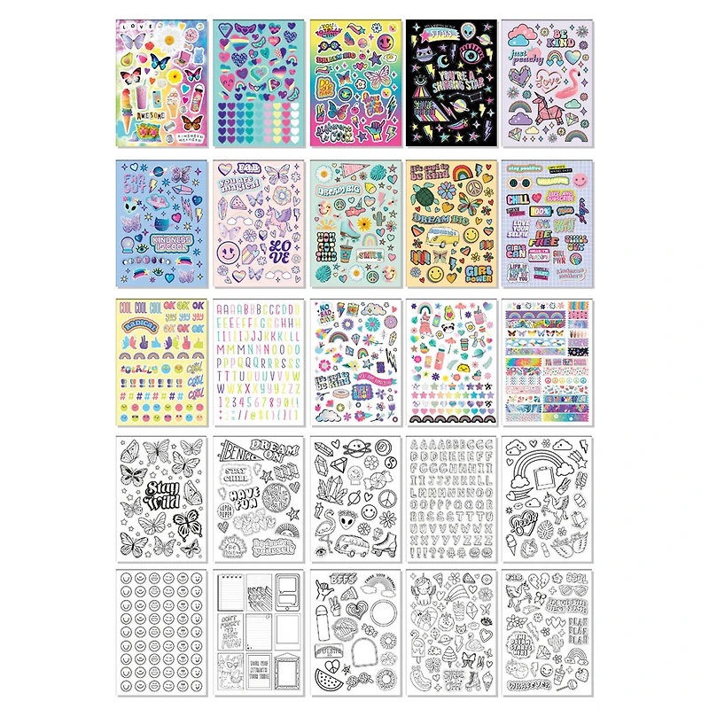 Tellement d'autocollants ! Ensemble de conception