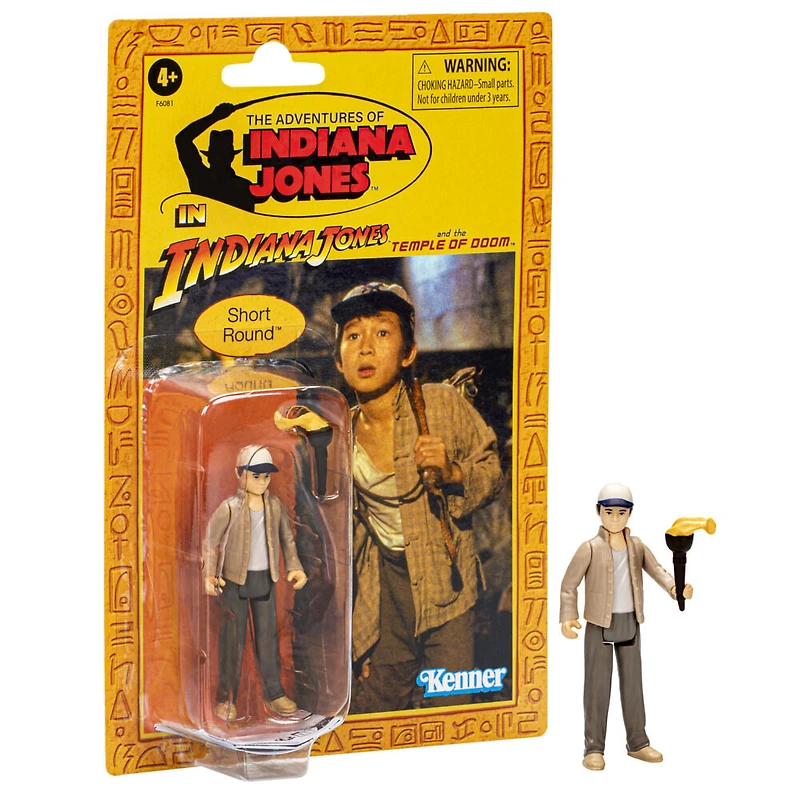Indiana Jones et le temple maudit Retro Collection, figurine Demi-Lune de 9,5 cm - Notre exclusivité