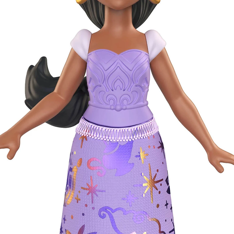 Princesses Disney Base Petite poupée Jasmine, tenue brillante