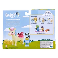 Bluey Ensemble de jeu figurine et véhicule - Uniponie