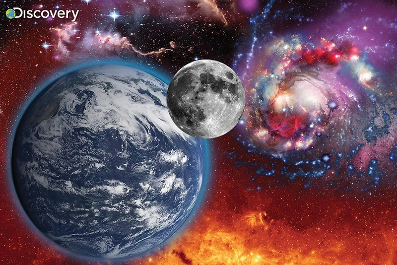 Howard Robinson - Earth And Moon 150 pièces - Casse-tête Super 3D