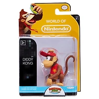 World of Nintendo - 2.5" Limited Articulation - Diddy Kong