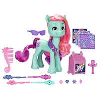 My Little Pony : Marquons les esprits, Fête et beauté, inclut poney et 17 accessoires de beauté - Notre exclusivité