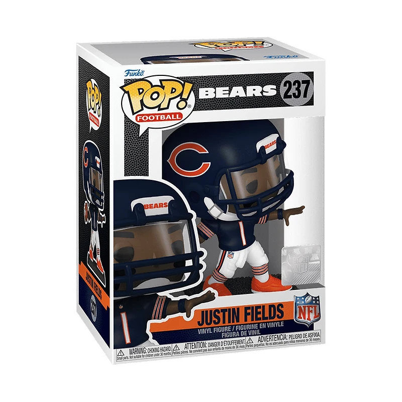 Funko Pop NFL: Chicago Bears - Justin Fields Figurine En Vinyle