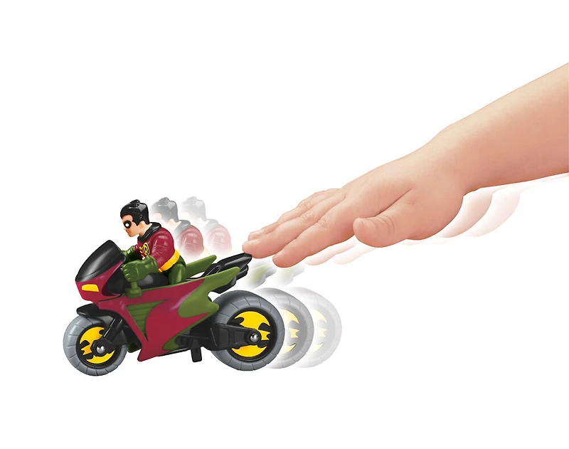 Fisher-Price Imaginext DC Super Friends - Robin et moto - Édition anglaise