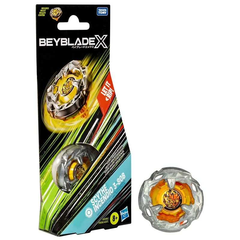 Beyblade X Booster Pack toupie Scythe Incendio 3-80B