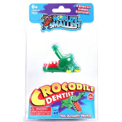 World's Smallest Crocodile Dentist