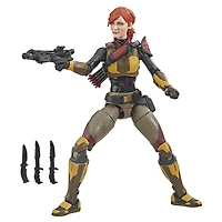 G.I. Joe Classified Series, figurine articulée Scarlett Field Variant 05 de qualité, 15 cm