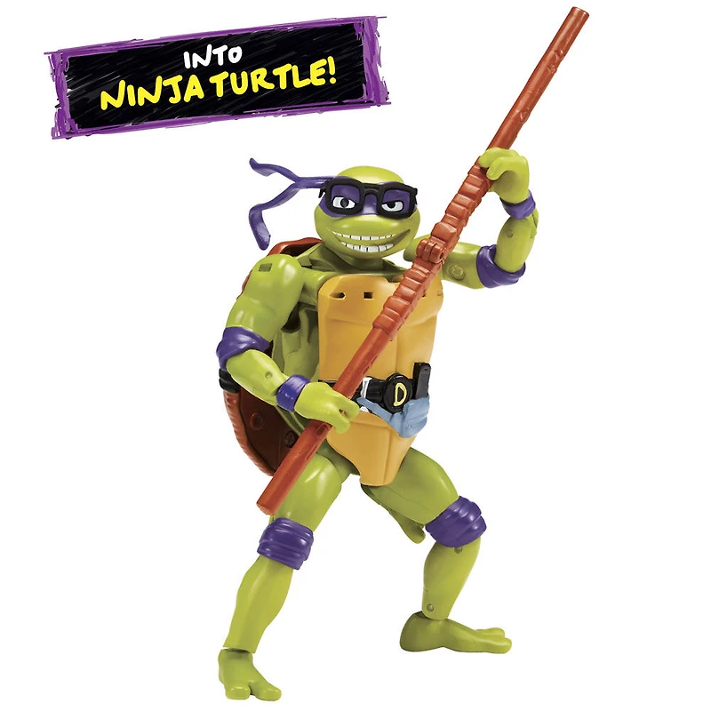 Tales of Teenage Mutant Ninja Turtles: Mutations Deluxe - Figurine de Donatello Pet to Ninja