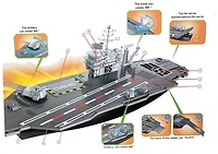 Dragon Wheels - Porte-Avions des Forces Spéciales - Comprend 9 Véhicules