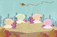 Jumbo Stickers For Lil Hands Mermaids - English Edition
